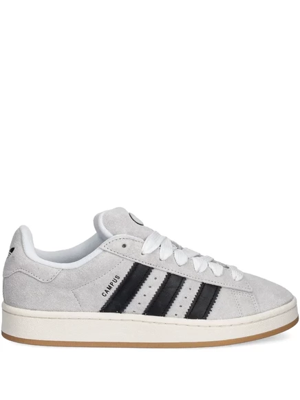 Унисекс кроссовки Adidas Three-Stripes замшевые, серые