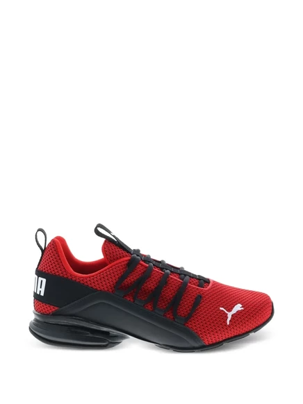 Мужские низкие кроссовки Puma Axelion, красно-чёрные