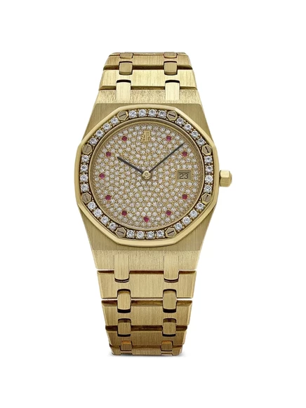 Часы Audemars Piguet Royal Oak 36 мм 18K золото, с рубинами