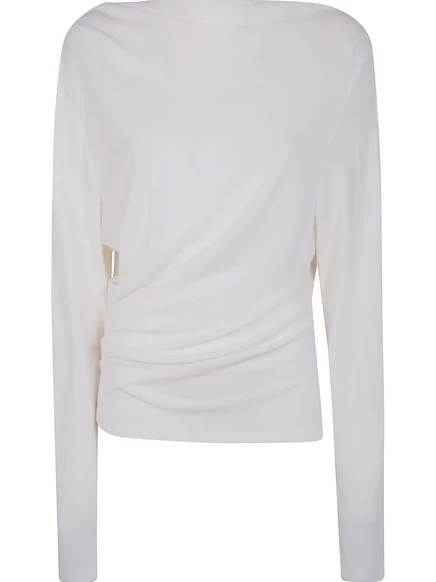 Топ с открытой спиной от Jacquemus  white