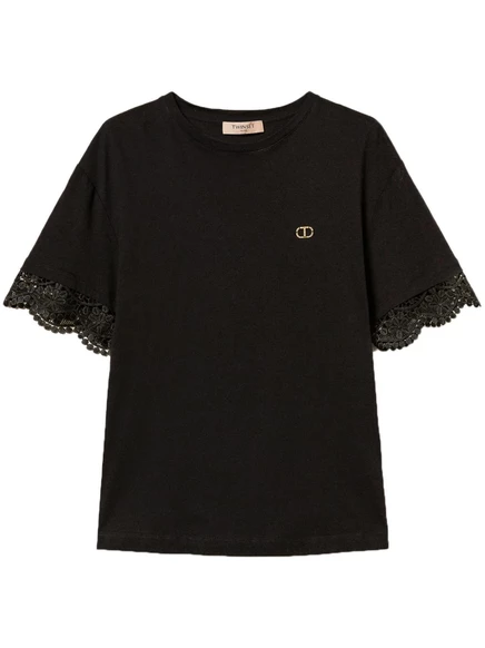 Трикотажная блузка TWINSET black