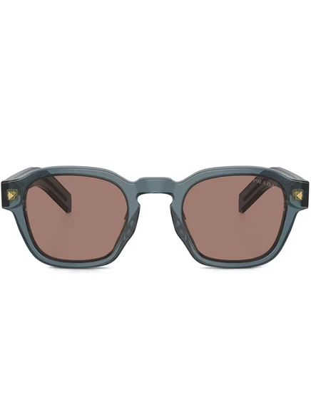 Солнцезащитные очки в квадратной оправе Prada Eyewear blue