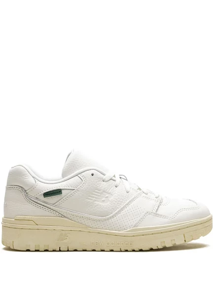 Кроссовки New Balance 550, бело-зеленые