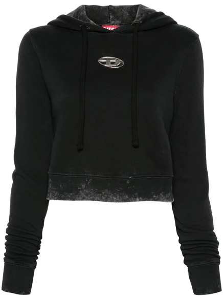 Толстовка Diesel F-Slimmy-Hood-P5 с капюшоном black