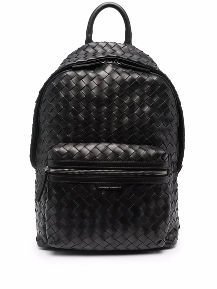 Мужской кожаный рюкзак Officine Creative Armor, черный
