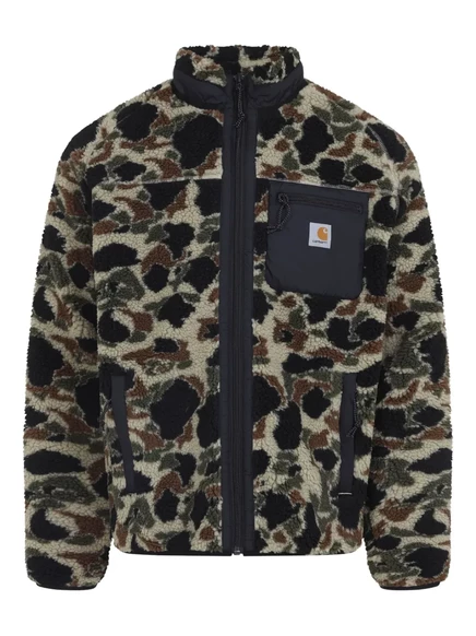 Мужская флисовая куртка Carhartt WIP Prentis Liner с камуфляжным принтом