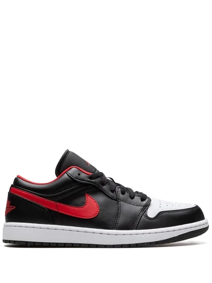 Унисекс кроссовки Jordan Air Jordan 1 Low White Toe, черно-белые