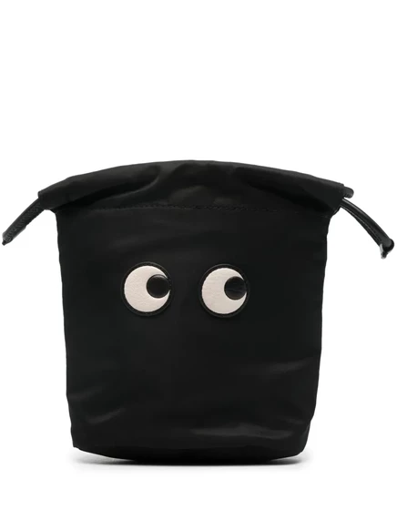 Косметичка с накладками для глаз Anya Hindmarch black