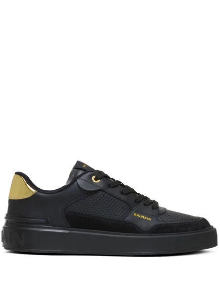 Кроссовки-шлепанцы Balmain B-Court black