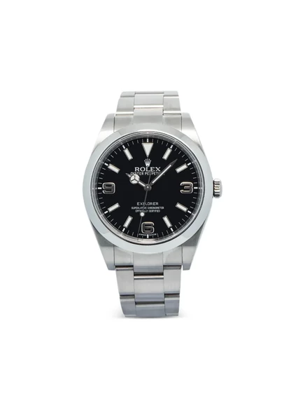 Мужские часы Rolex Explorer 3 мм, черный циферблат