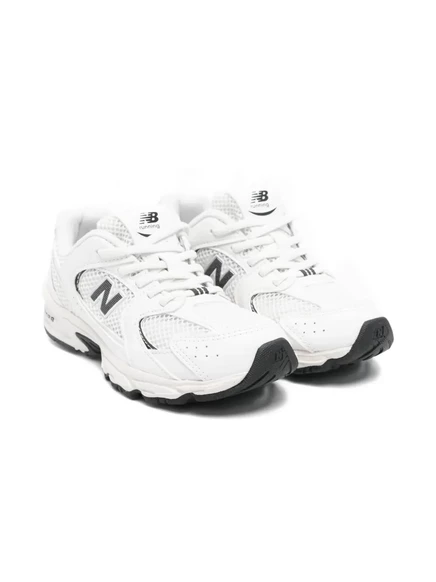 Кроссовки для мальчиков New Balance 530 с сеткой, белые