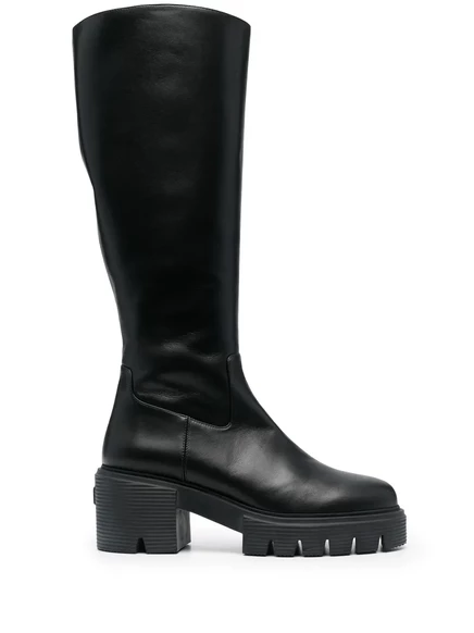 Женские сапоги Stuart Weitzman Soho до икры, черные