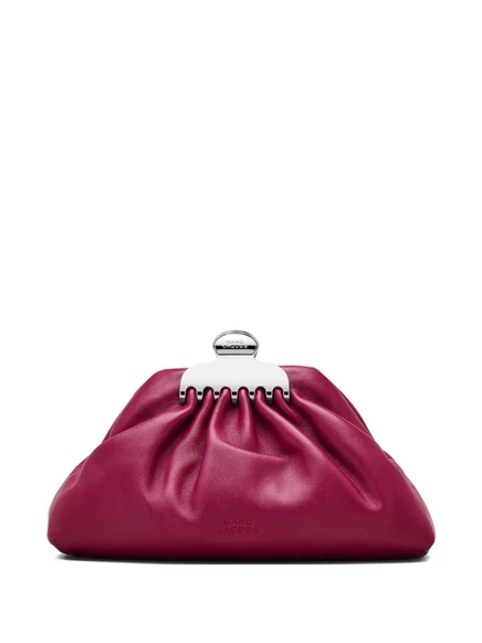 Женский клатч Marc Jacobs Small Claw Clip кожаный, розовый