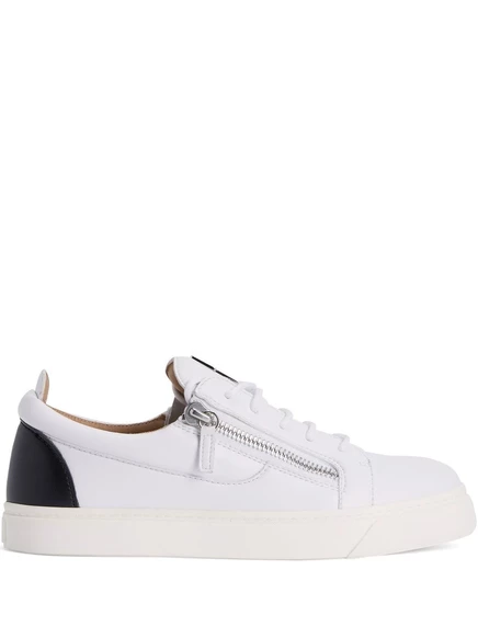 Кроссовки с низким верхом от Giuseppe Zanotti Frankie white