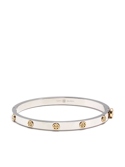 Женский браслет Tory Burch Miller 5 мм, серебристый