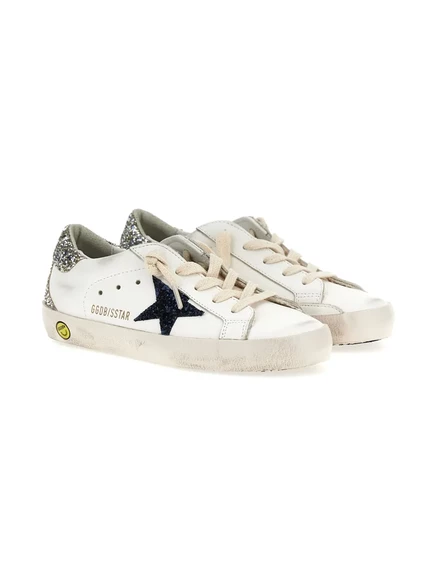 Детские кроссовки Golden Goose Kids SuperStar для девочек, белые