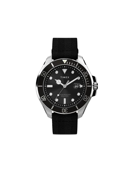 Мужские часы Timex Harborside Coast 43 мм, черные