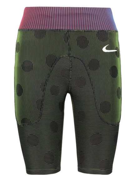 Темно-белые шорты с принтом в виде логотипа Nike x green