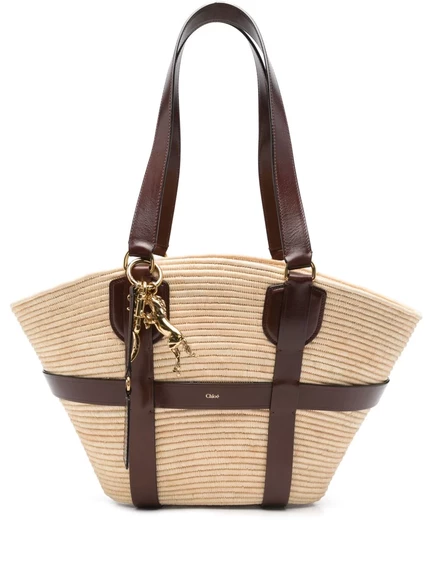 Большая сумка-тоут Chloé large Kerala 25 neutrals