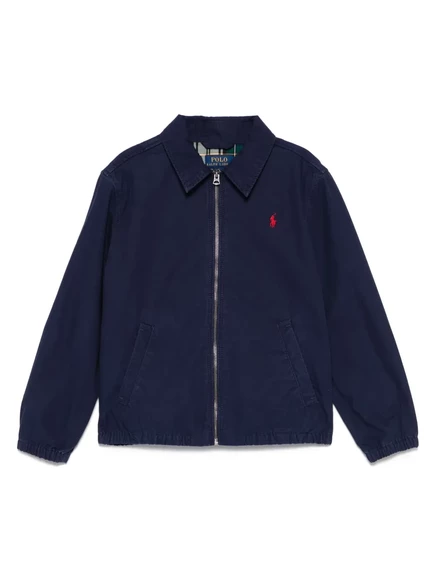 Мальчиковый бомбер Polo Ralph Lauren Kids Polo Pony, синий