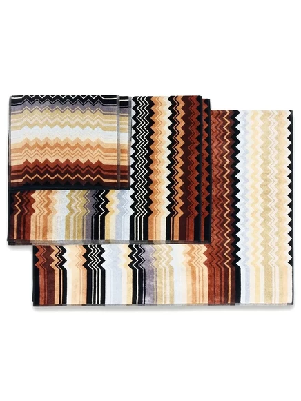 Набор полотенец Missoni Home Giacomo, 5 шт., черный/многоцветный