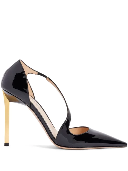 Женские туфли Tom Ford Newton, каблук 105 мм, чёрные