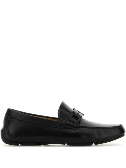 Мокасины Ferragamo Byte black