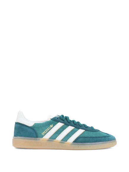 Мужские кроссовки Adidas Handball Spezial из кожи, зеленые