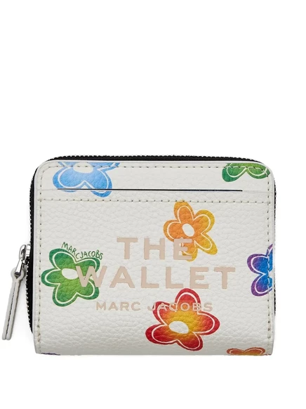 Женский кошелек Marc Jacobs Wild Daisy, белый с цветами