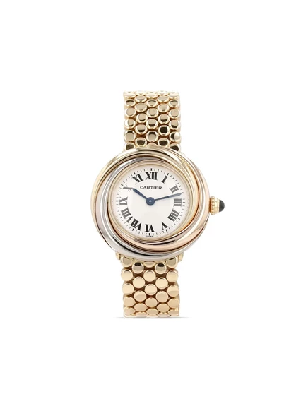 Женские часы Cartier Trinity 27 мм, белый циферблат