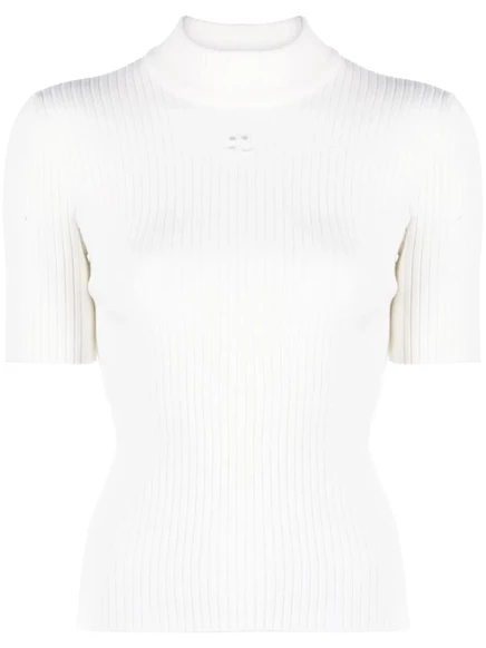 Женский джемпер Courrèges Reedition, белый