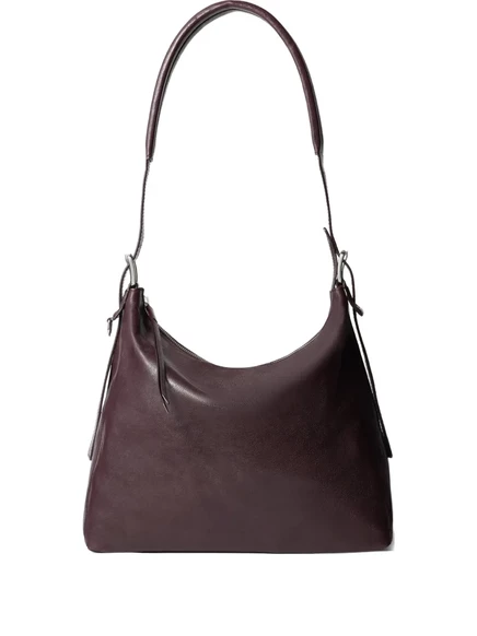 Сумка-хобо Lemaire Hobo малая, коричневая