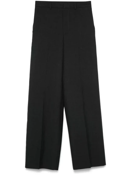 Брюки из шерстяного габардина от Gucci grey