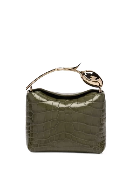 Мини-сумка ERDEM Bloom green