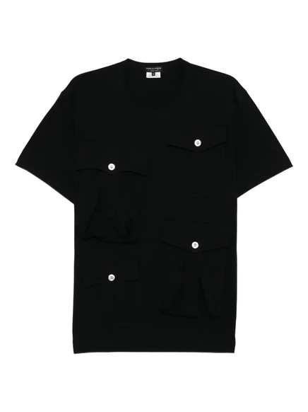 Мужская футболка Comme des Garçons Homme Plus, черная