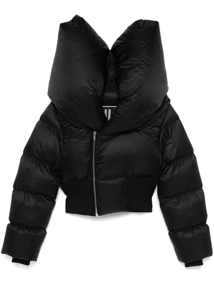 Мужской пуховик Rick Owens Anubis стеганый, с пуховым утеплителем, черный