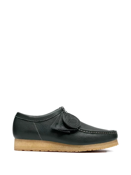 Мужские ботинки Clarks Originals Wallabee, темно-зеленые