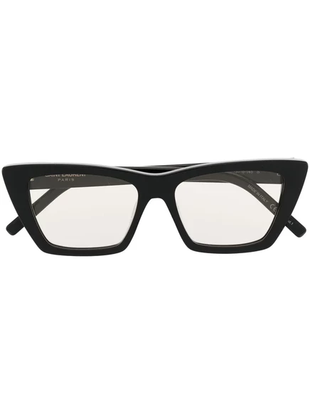 Женские солнцезащитные очки Saint Laurent Eyewear, черные