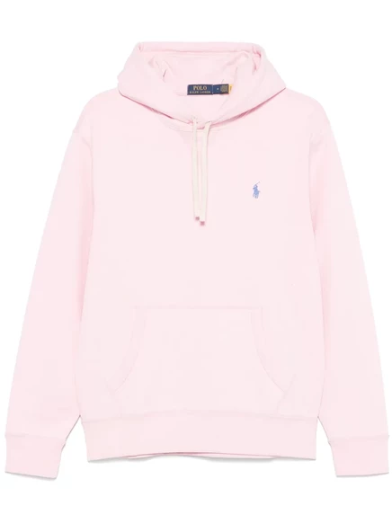 Мужское худи Polo Ralph Lauren с вышитым пони, розовое
