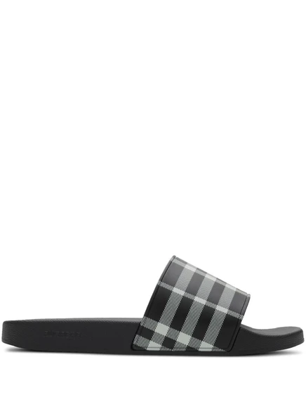 Мужские сланцы Burberry клетчатые