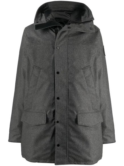Парка с капюшоном Canada Goose Langford grey