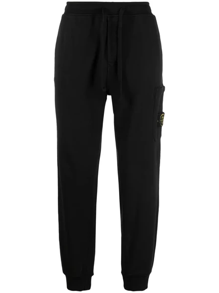 Мужские спортивные штаны Stone Island Compass, черные