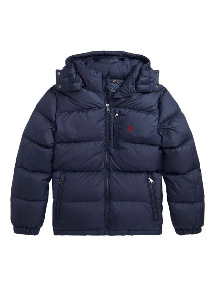 Пуховик POLO RALPH LAUREN KIDS Polo с вышитым пони-пуховиком blue