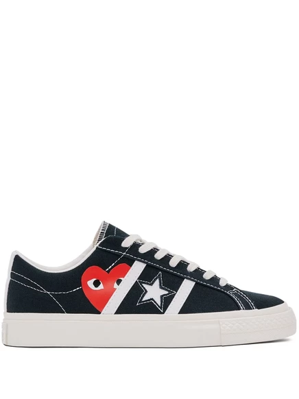 Унисекс кеды Converse x Comme des Garçons One Star, черные