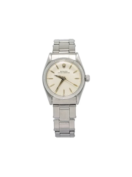 Женские часы Rolex Oyster Perpetual 30 мм, серебристые