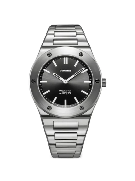 Мужские часы D1 Milano Ultra Thin 1980 39 мм, серые