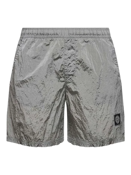 Мужские пляжные шорты Stone Island с логотипом