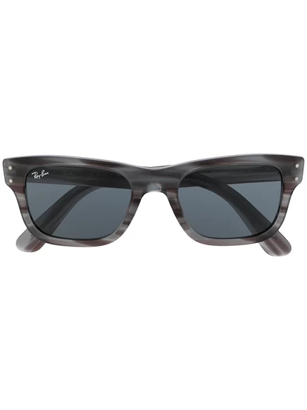 Солнцезащитные очки Ray Ban Mr Burbank прямоугольные, синие