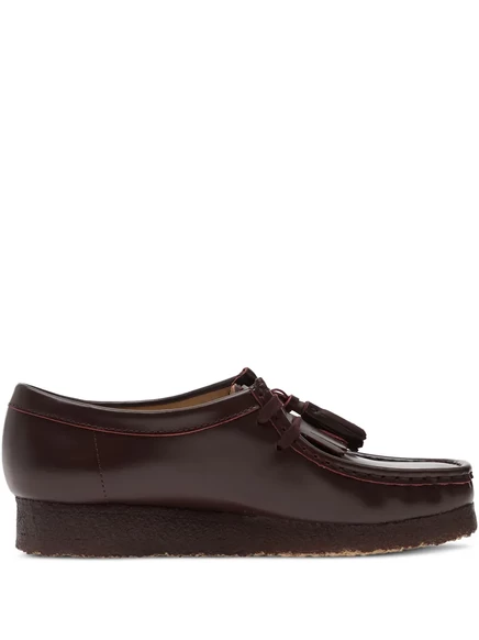Женские дерби Clarks Originals Wallabee, коричневые
