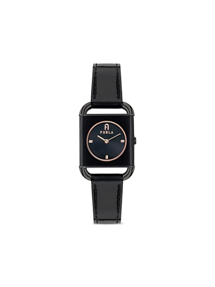 Женские часы Furla Arco Square 28 мм, черные